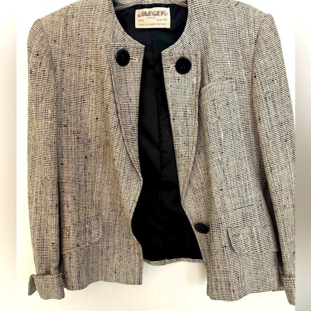 Jaeger Black / White Womens Jacket